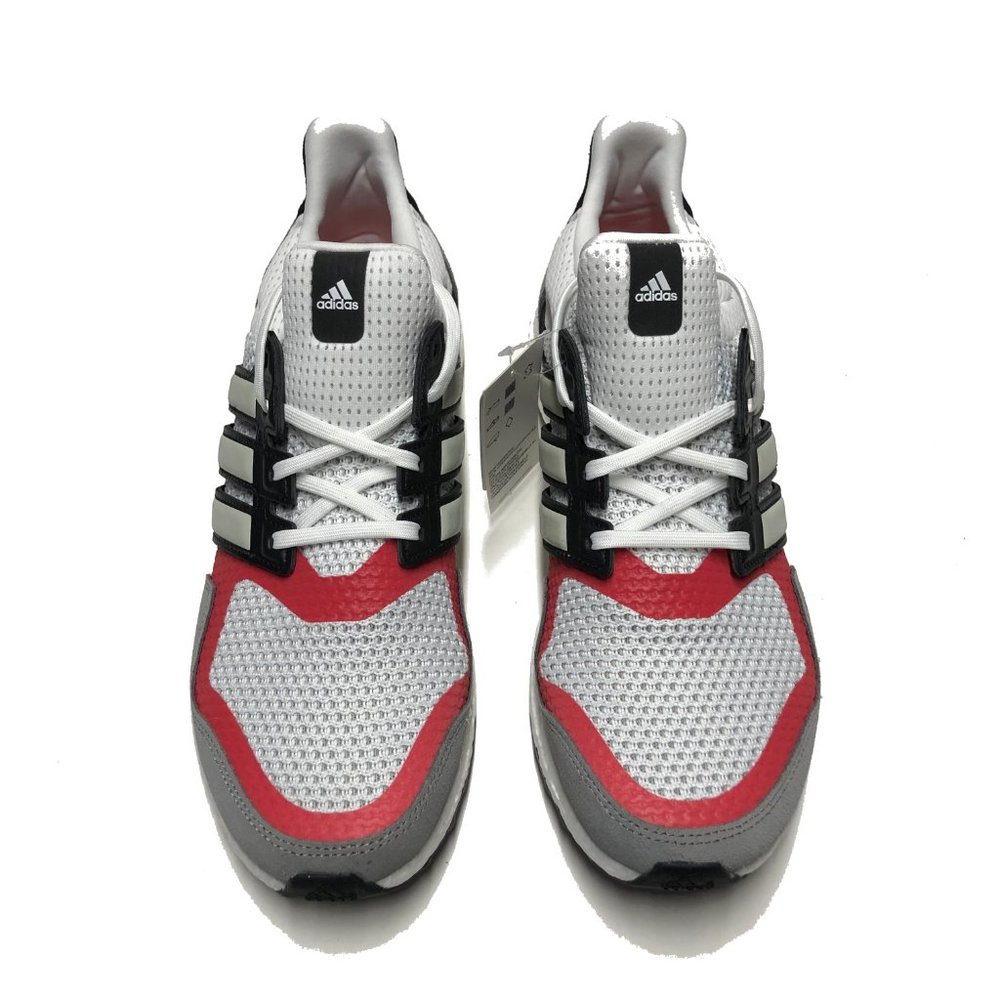 adidas Ultraboost S&L White / Scarlet Mens Shoes - Picture 4 of 6